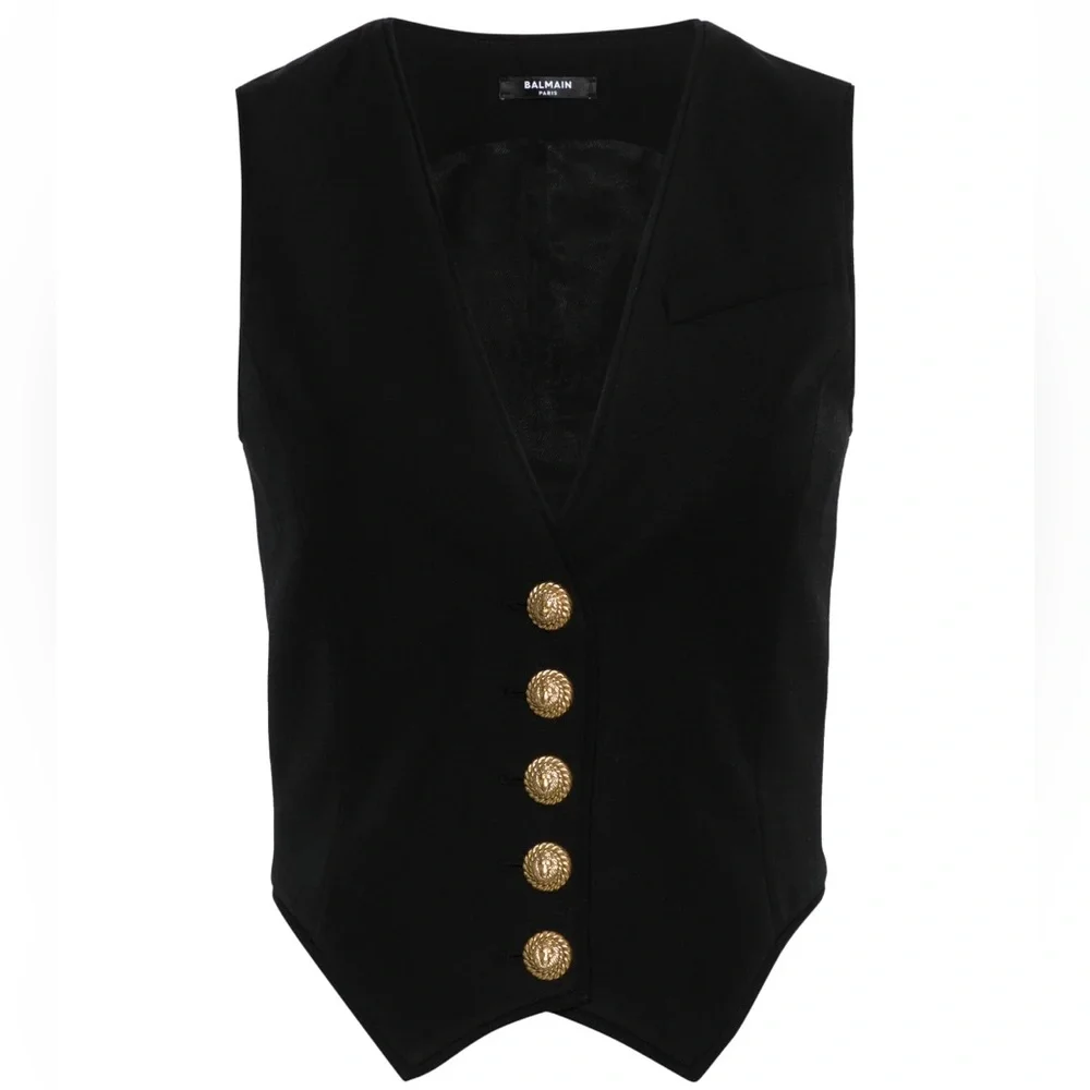 Balmain Button Vest - Picture 7 of 7